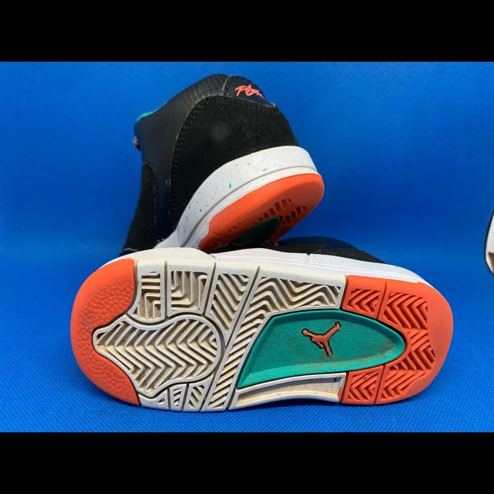 NIKE AIR JORDAN Flight Origin 2 Basketball Athletic Shoes 724384-017 Kid's Sz 7C - Picture 9 of 10